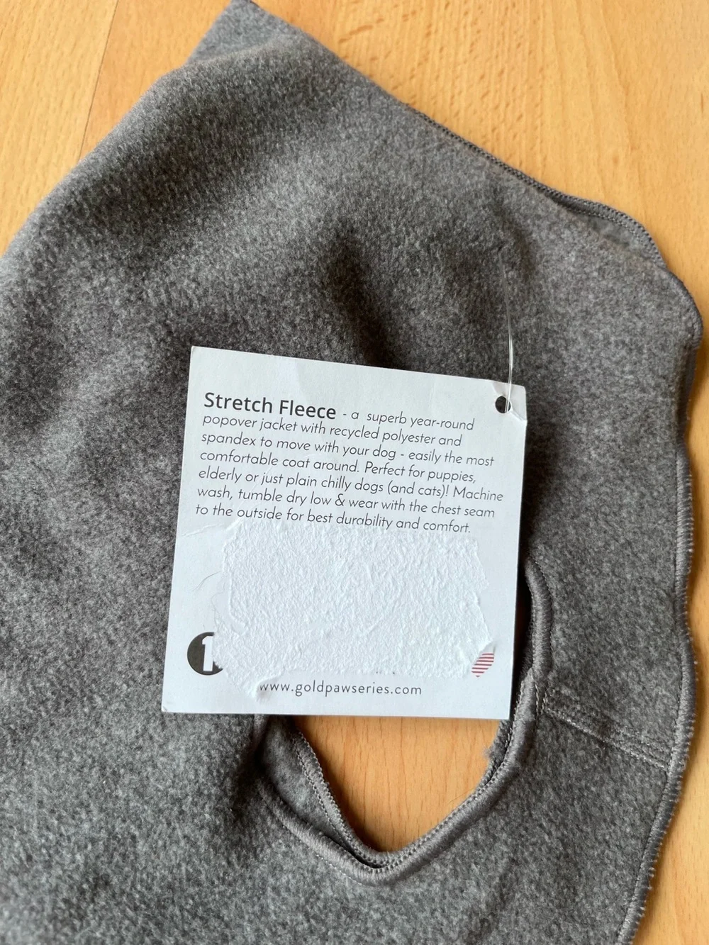 Stretch Fleece Dog Jacket size 14